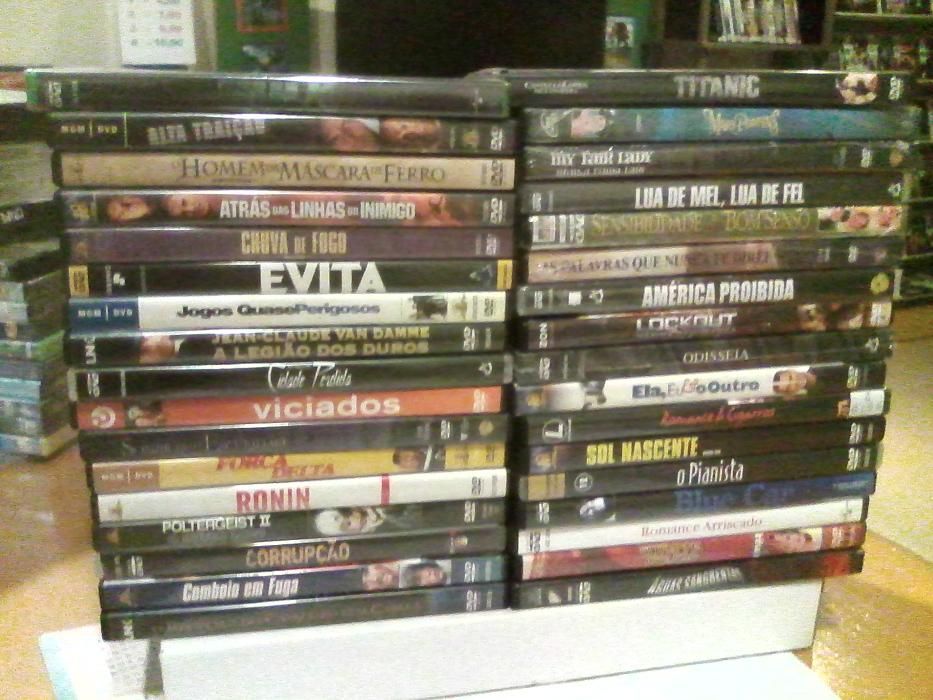 Grande lote de dvd's novos