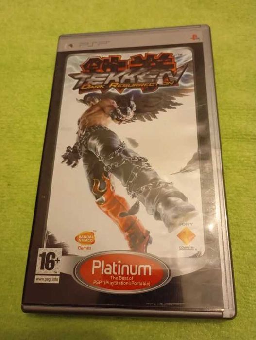 Caixa Tekken Dark Resurrection Psp