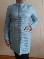 Пальто на пуху, демисезон, размер 50-52, XL