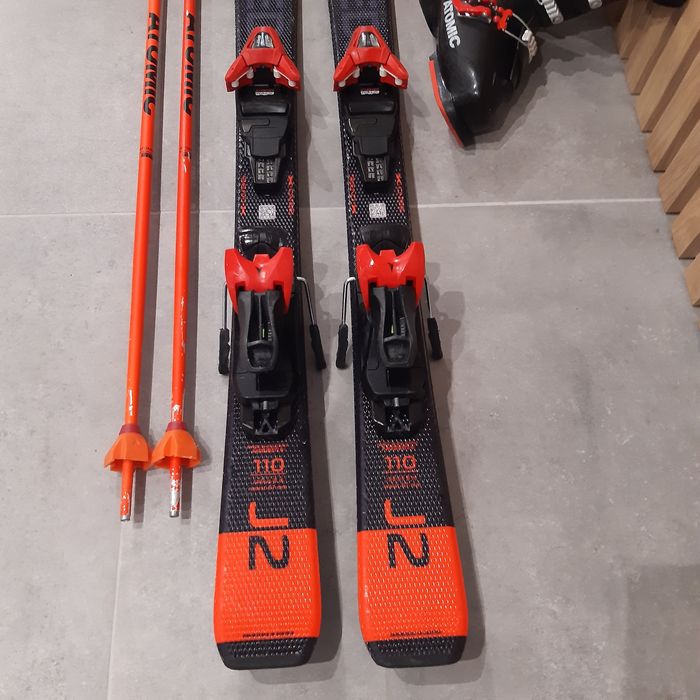 narty Atomic redster 110cm+buty 22.5cm