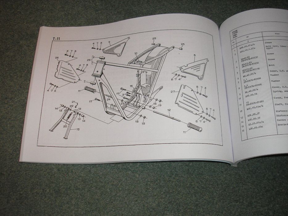 WSK 125 B1 - katalog części