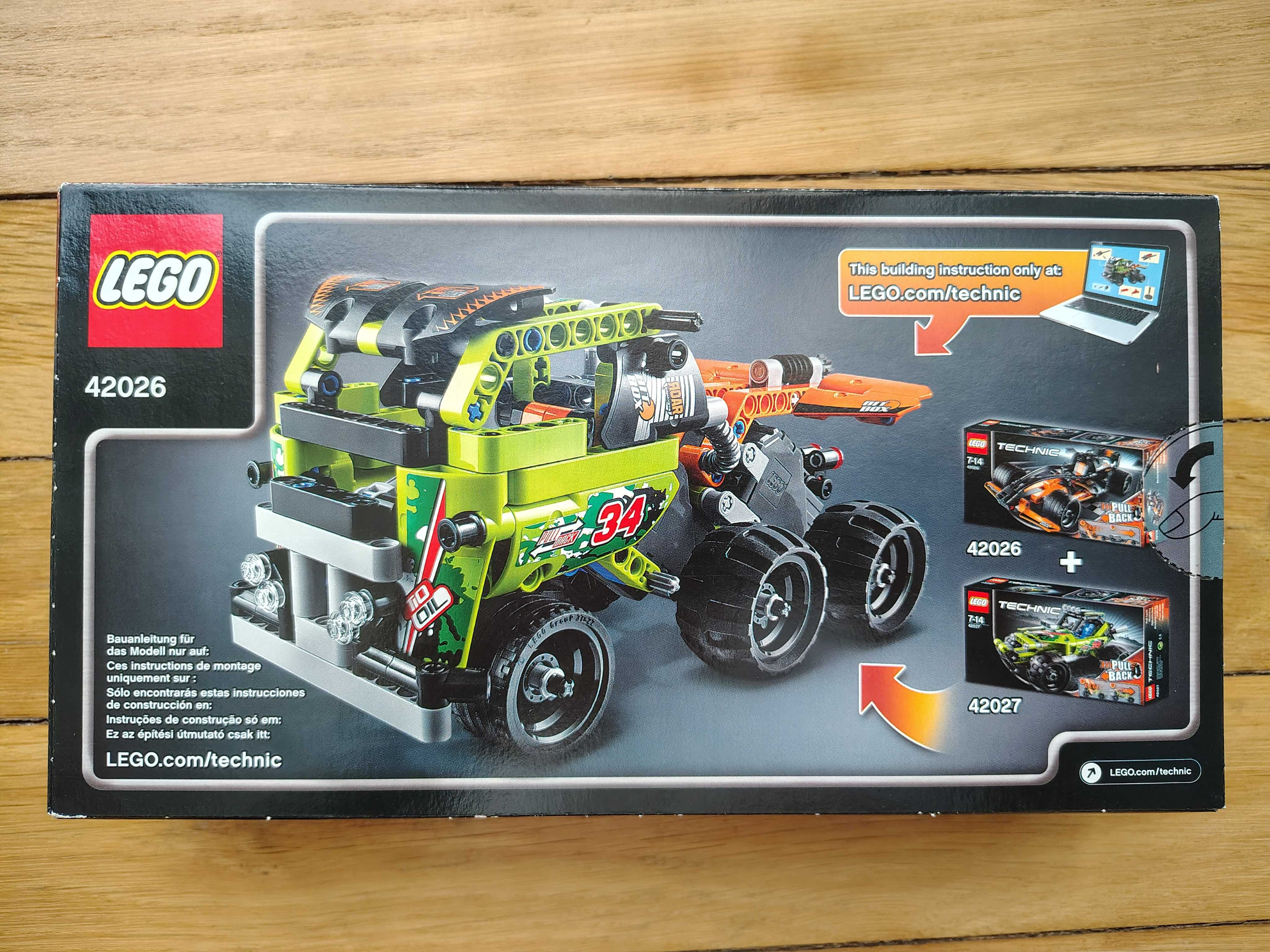 LEGO Technic 42026 – Black Champion Racer | Novo, Selado e Raro!