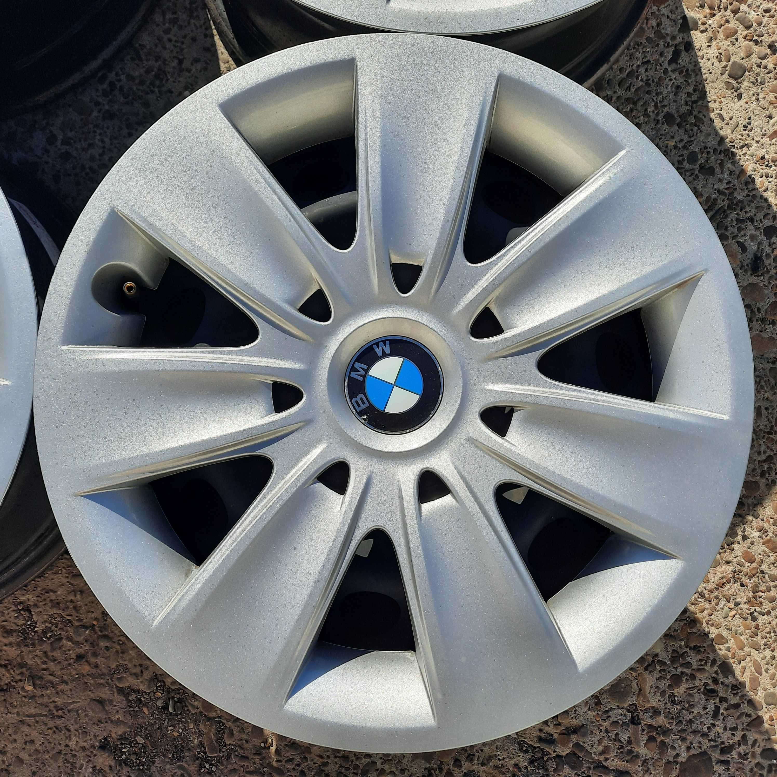 Диски железные с колпаками R16 5x120 BMW (БМВ) 4шт.