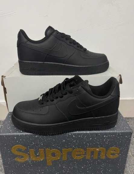 Buty Trampki NikeAir_Force_1_Low _07_Black_R.45