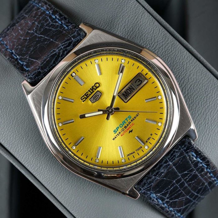 Seiko 5 Sports Automatic z serii 7009 - 876L unikat