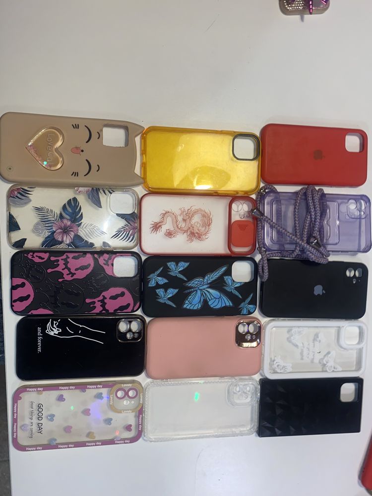 Capas para vários iPhones do 7 ao 11