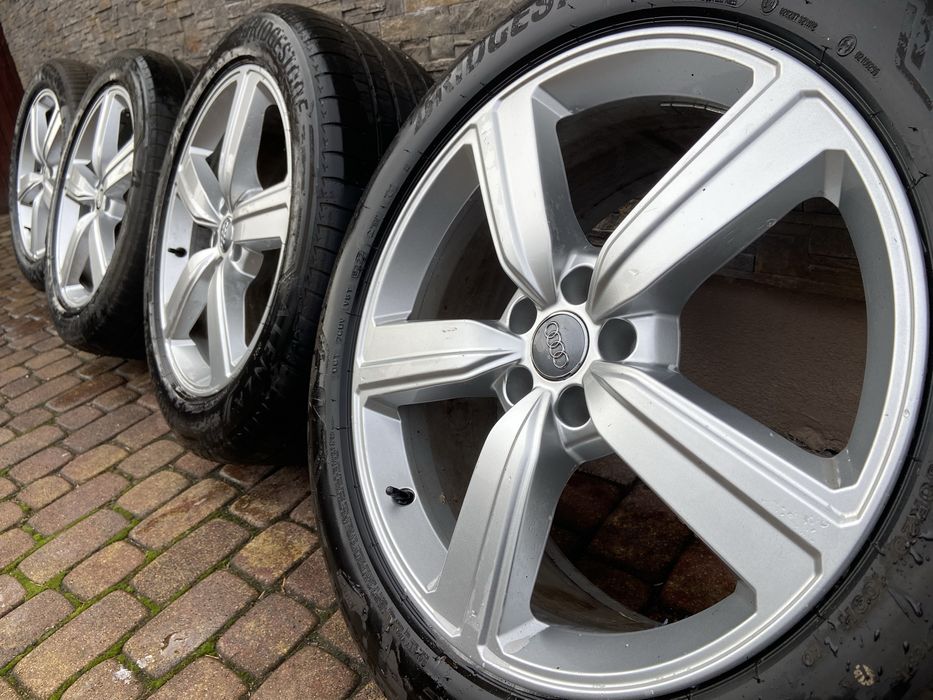 Orginalne kola 20 audi Q5 5•112 ET38 . Opony lato 255/50/20