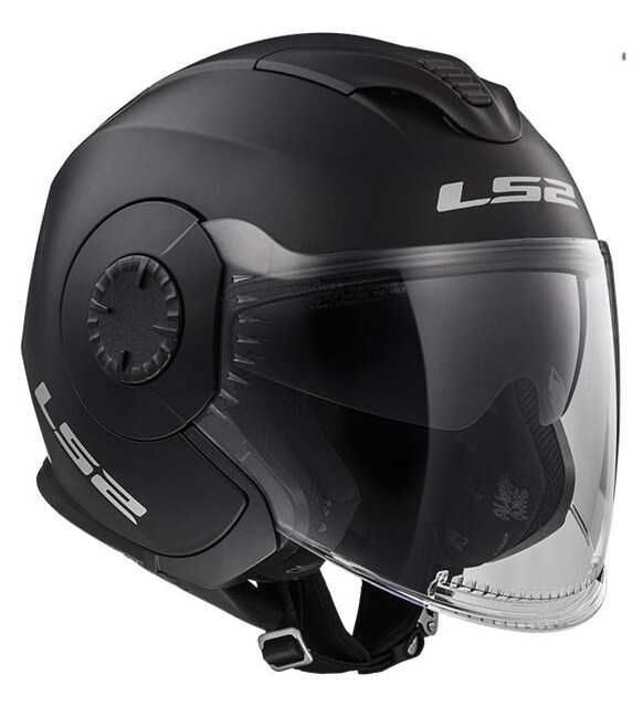 NOWY Kask LS2 OF570 VERSO Czarny MATT BLENDA S-XXL Wypinane wnętrze