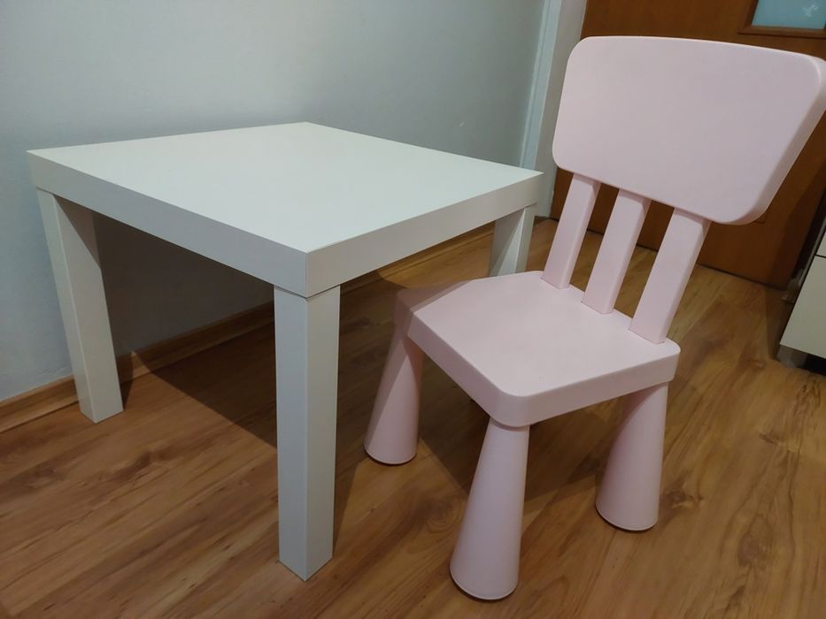 Stolik + krzesło dla dziecka IKEA