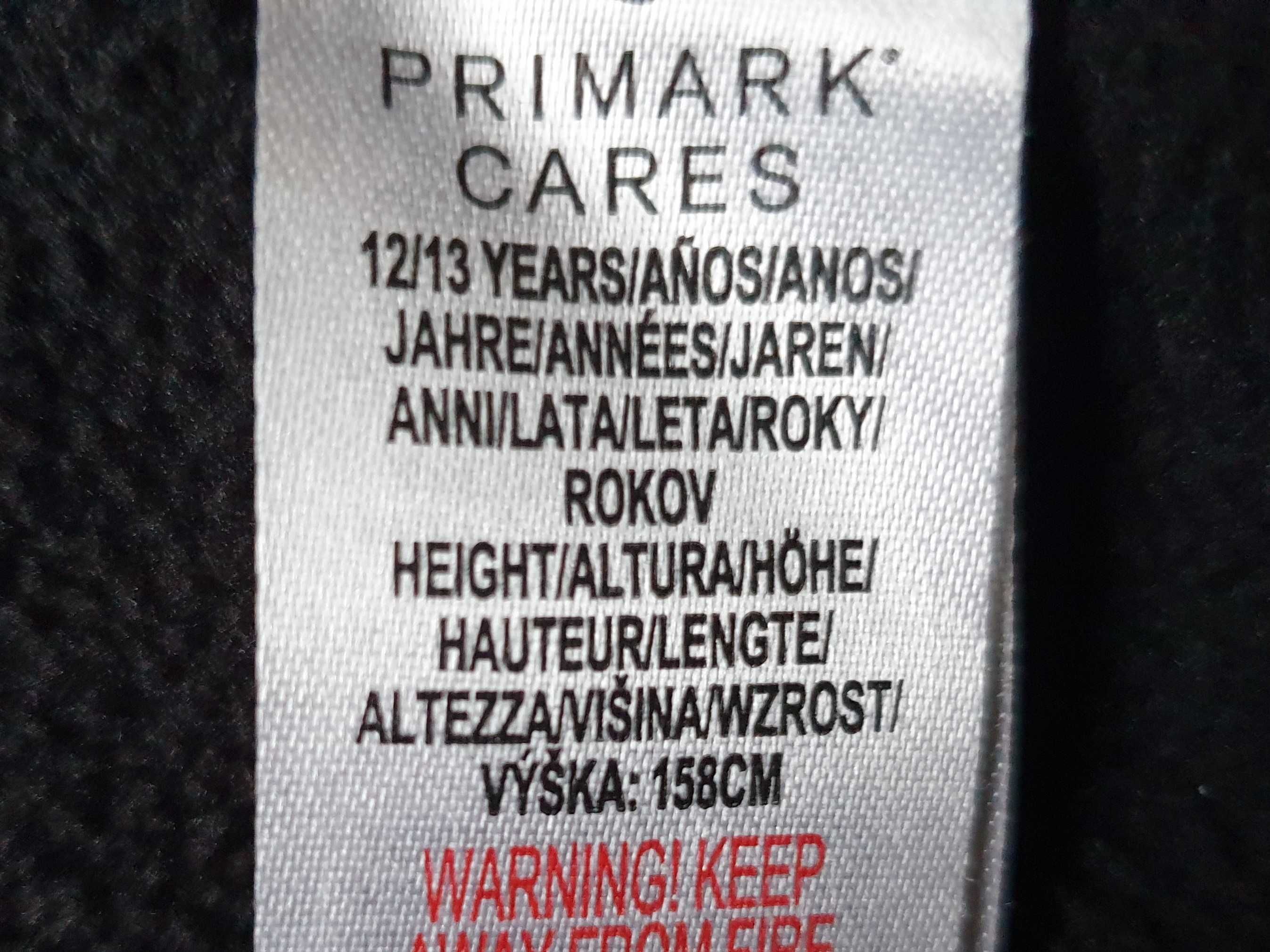 Kurtka jesień-zima Primark r. 12-13 lat, czarna