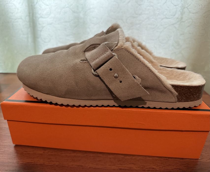 Замшеві мюлі Zara 41 р