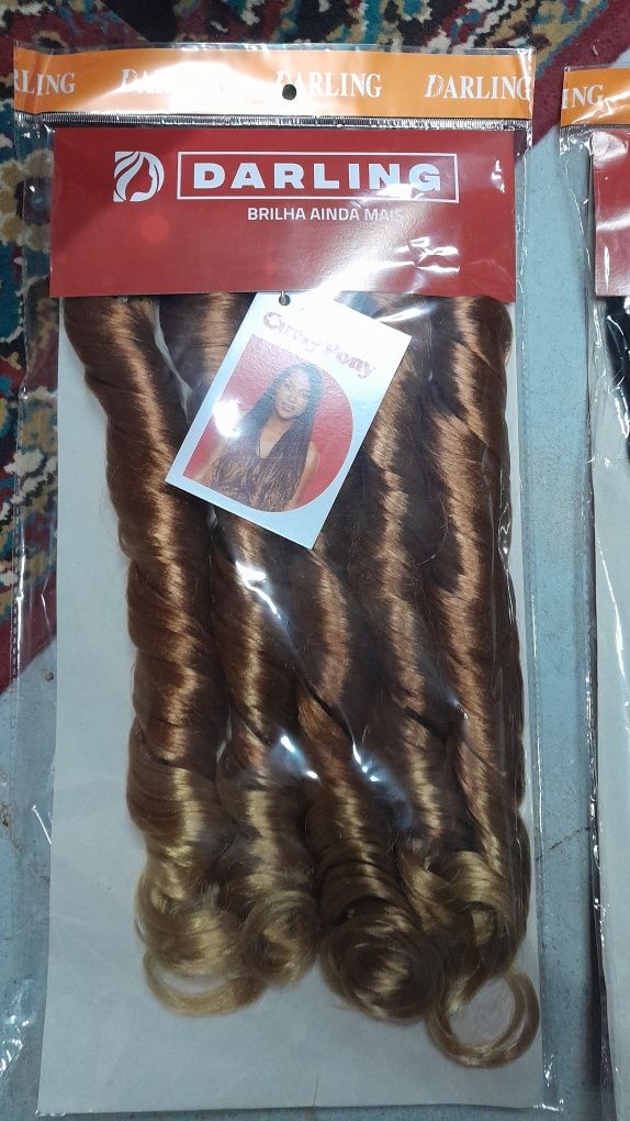 Tranças de postiço estilo Francês Pony Curly