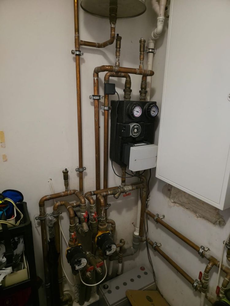 Zestaw grzewczy piec Viessmann Vitodens 200-W + zasobnik CWU Vitocell