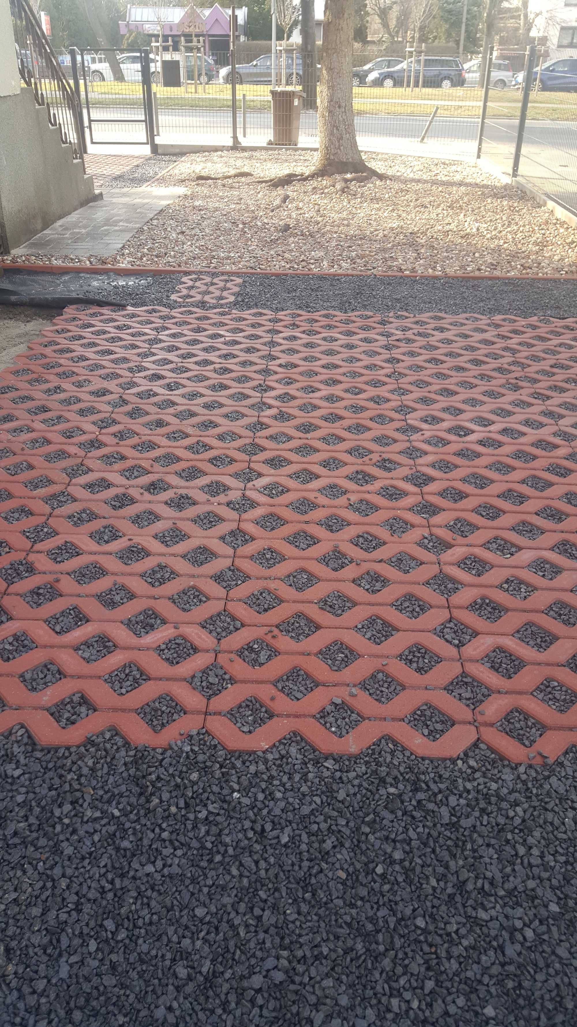 Kratka parkingowa,płyta ażurowa w ogrodzie,montaż od 50zl/m2