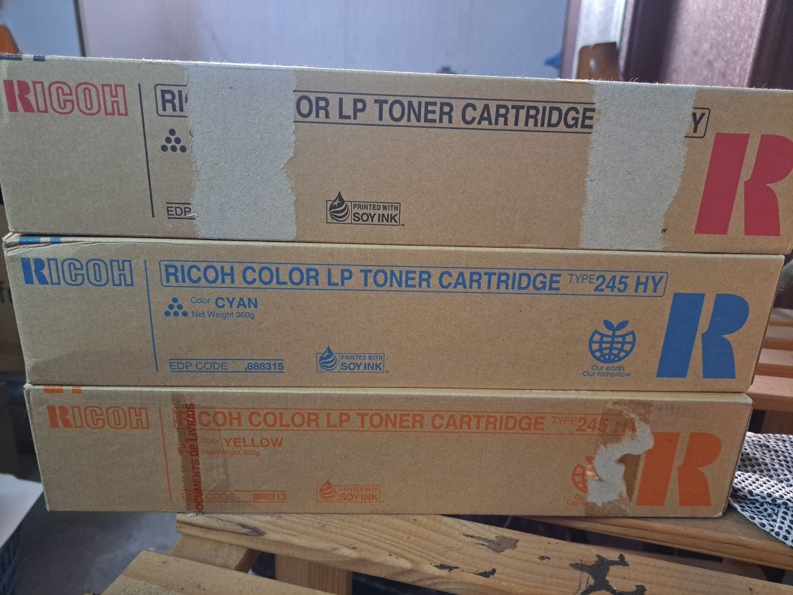 3 Toners para RICOH 245 HY