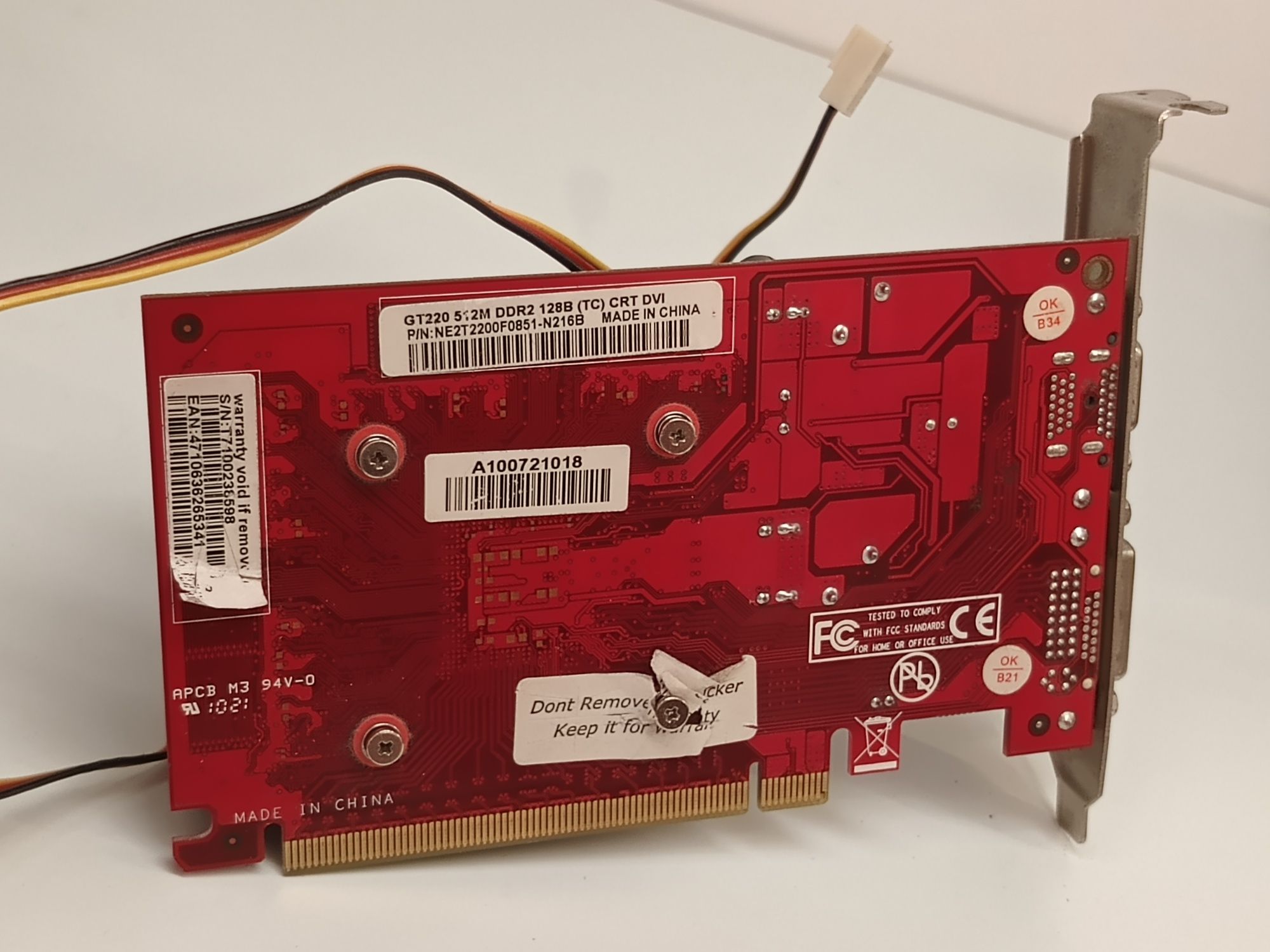 Karta NVIDIA GeForce GT220 \ 512 MB \ PCI-Express