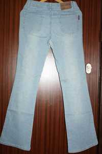 spodnie jeans jasne rozm. 38 firma Sebus