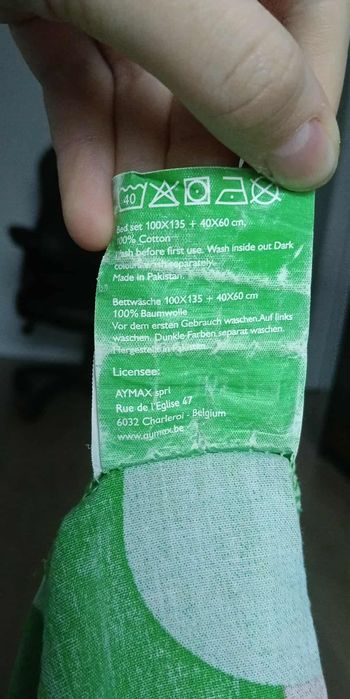 Komplet pościeli dziecięcej.