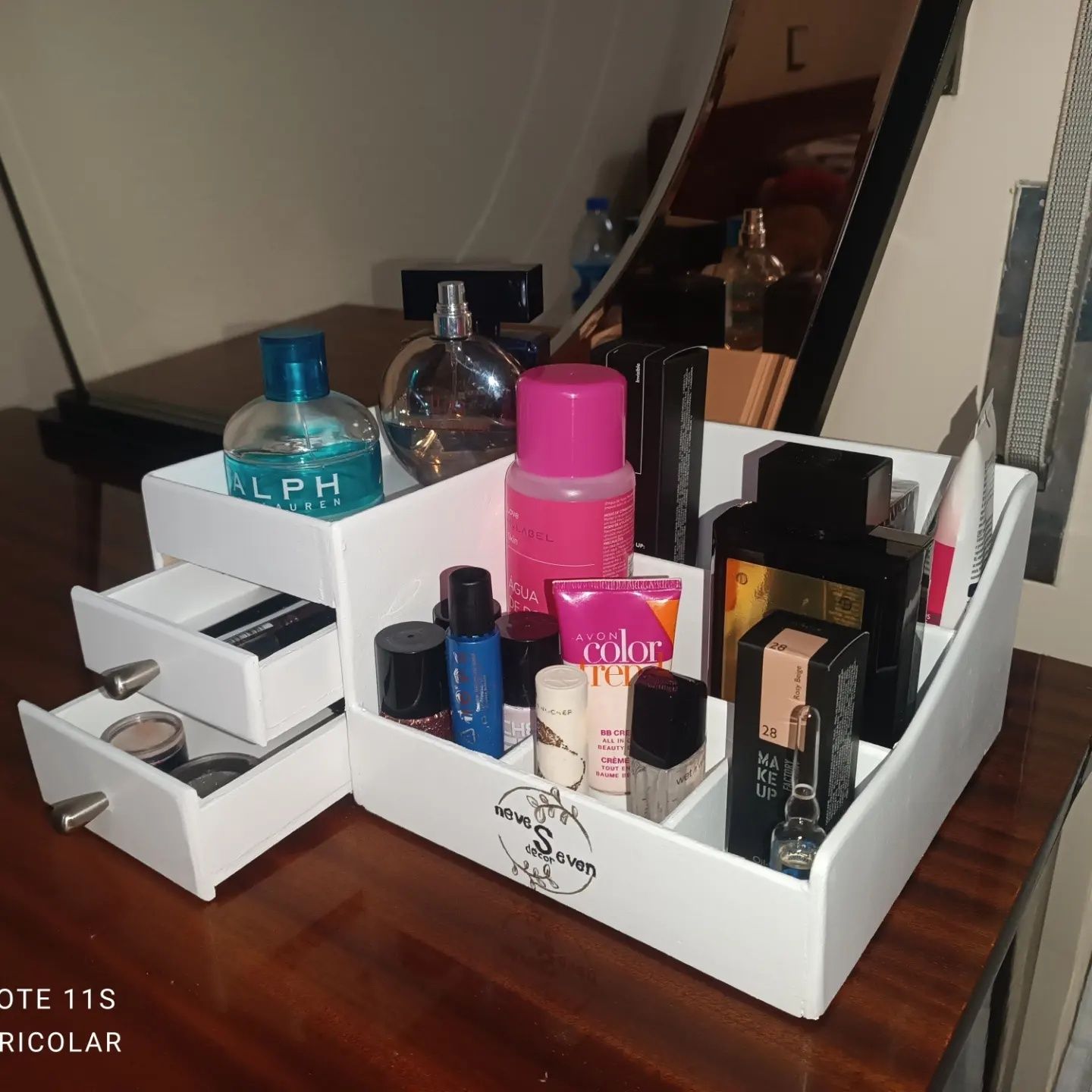 Organizador de cosmetica