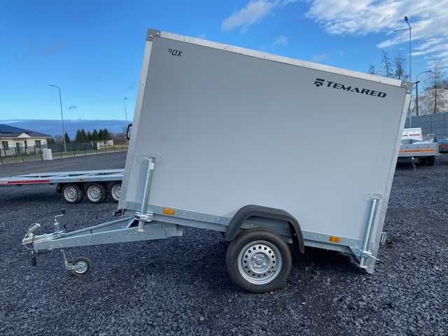 Przyczepa FURGON TEMARED 8 smart box 233x125cm DMC750 furgon raty