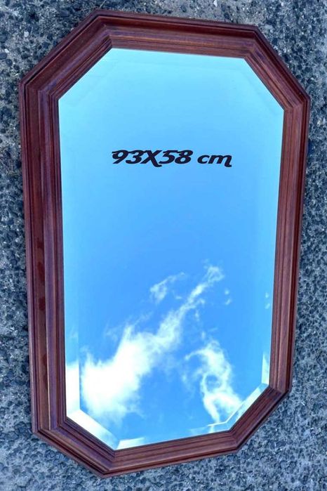 espelhos antigos (anos 70) para suspensão em parede