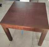 Stół 90x90 rozkładany do 240cm Dąb fornir ciemny orzech