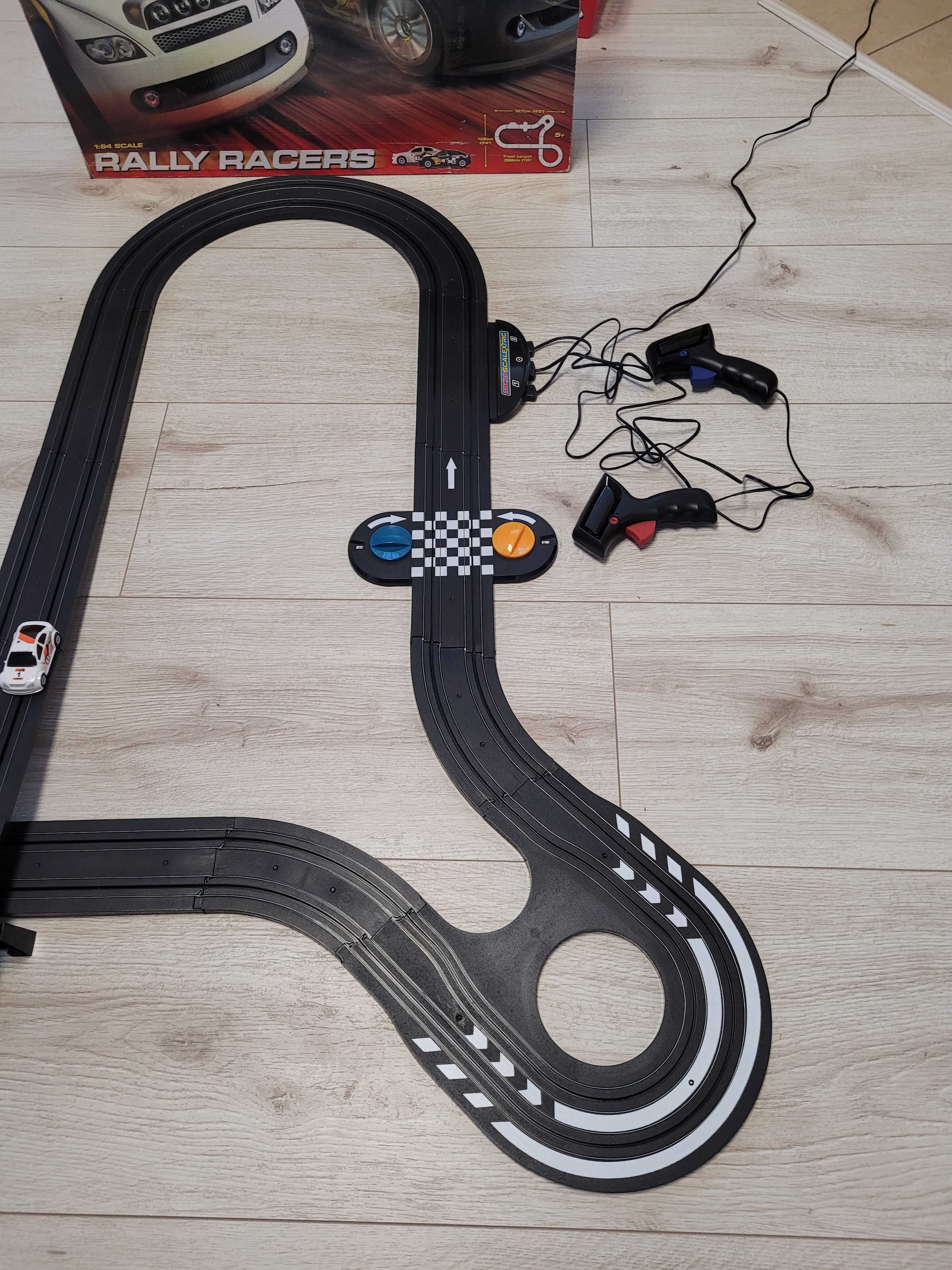 Duży tor samochodowy Micro Scalextric Rally Racers