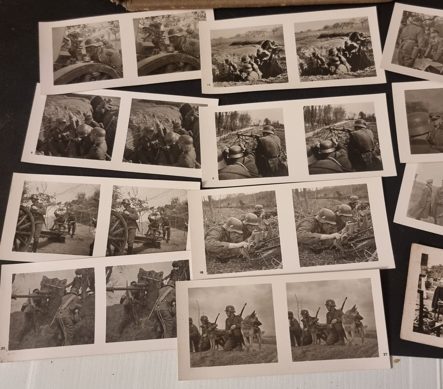 Zdjęcia stereoskopowe 3 D Wehrmacht 3 Rzesza Luftwaffe