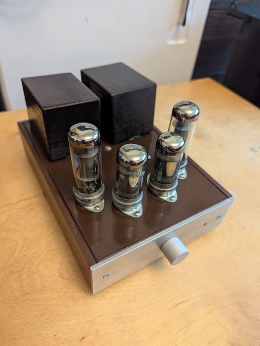 Wzmacniacz lampowy DIY stereo ebl21 ef22