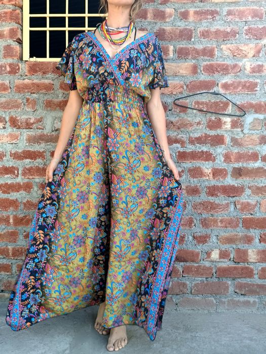 Kombinezon letni kolorowy boho