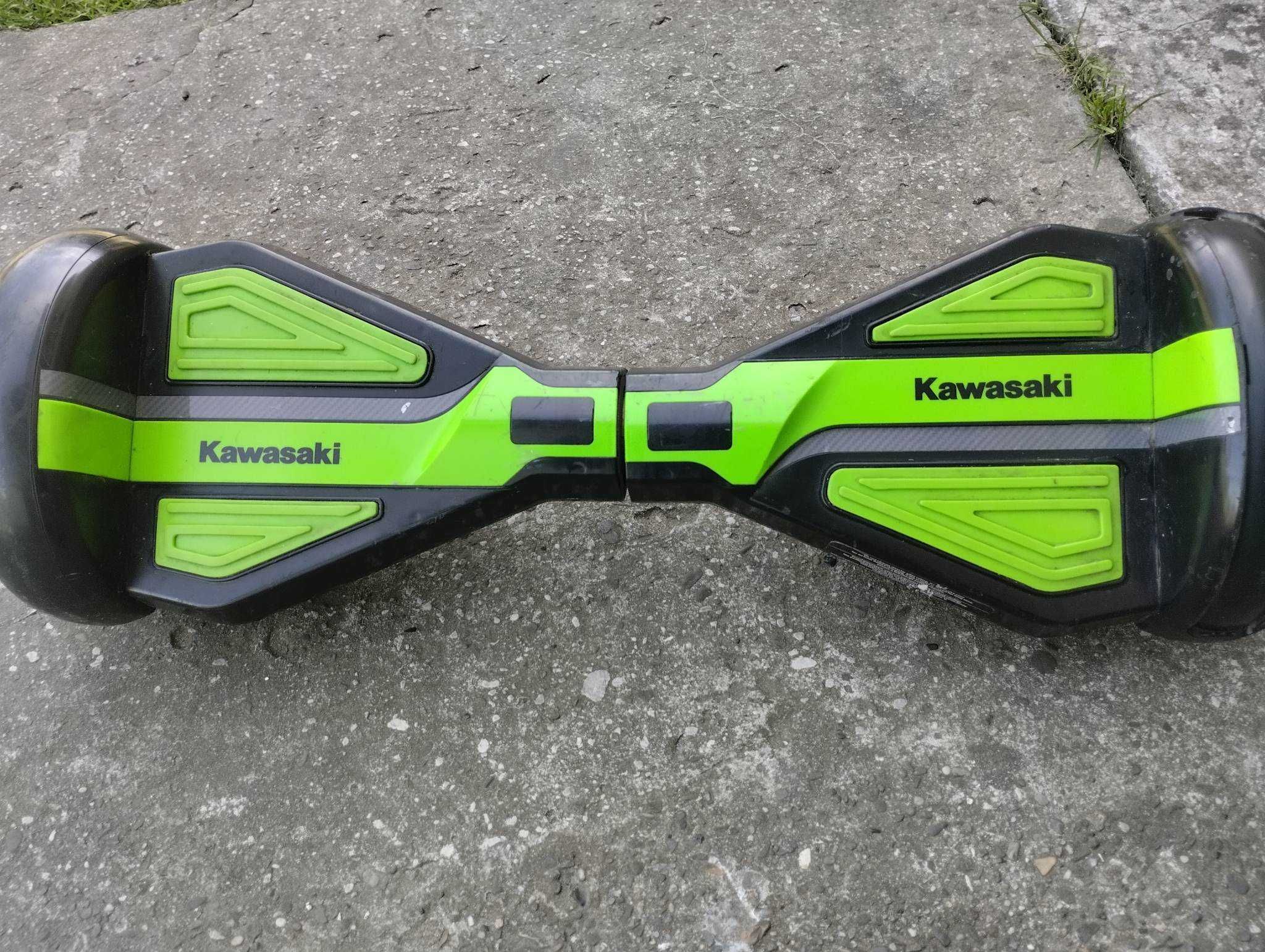 Deskorolka elektryczna KAWASAKI KX-PRO6.5D 6.5 Czarno-zielona