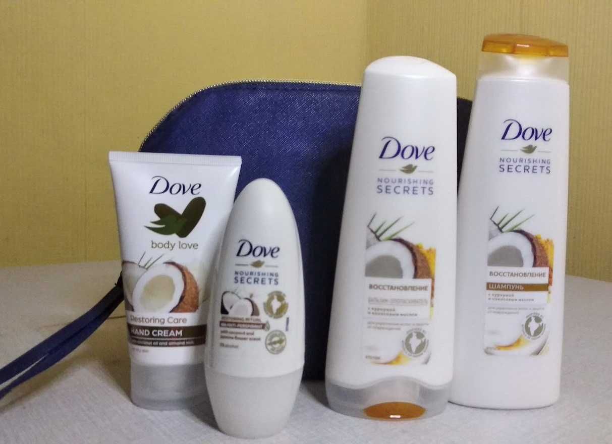 Набор Dove для женщины Кокос