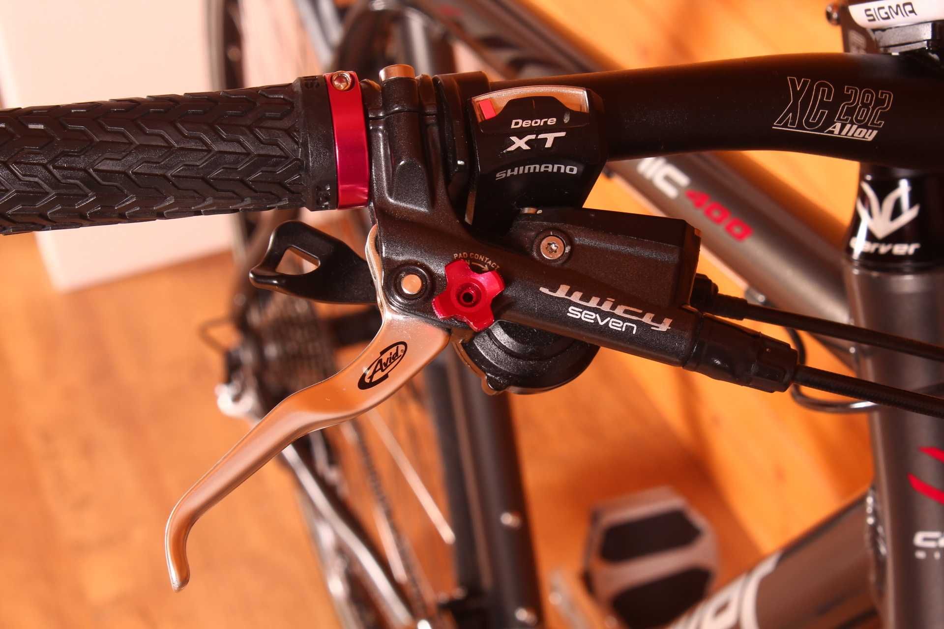 Rower crossowy Carver Sonic 400, full Deore XT, Avid Juicy Seven, BDB