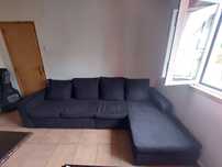 Sofá de 3 lugares mais chaise longue