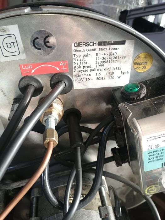 Kocioł piec olejowy Radan 34kW