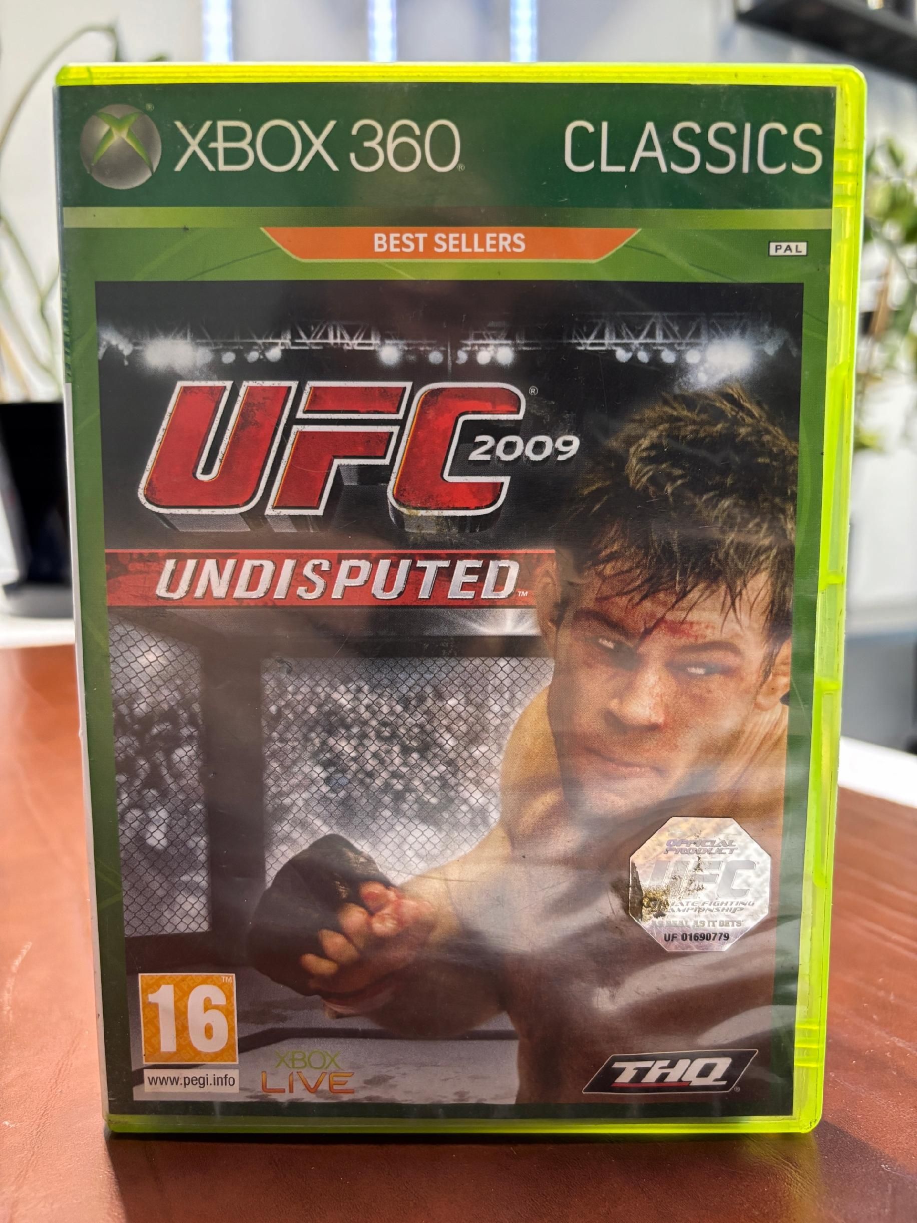 Xbox 360 UFC 2009 Undisputed