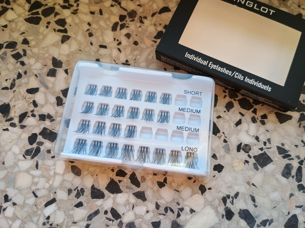 Inglot  Zestaw kępki rzęs 98S, 3 rozmiary, 24 sztuki