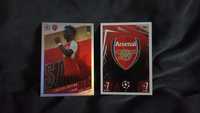 2 karty Arsenal Match Attax