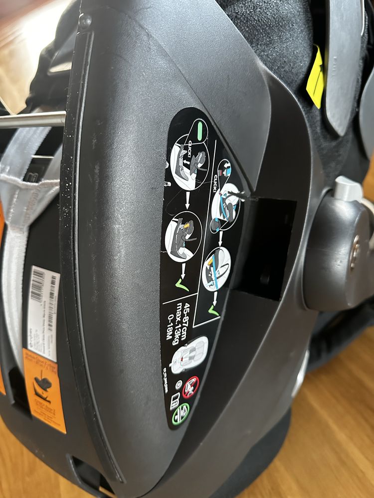 fotelik Cybex Cloud Z i-size Plus/Deep Black do 13kg
