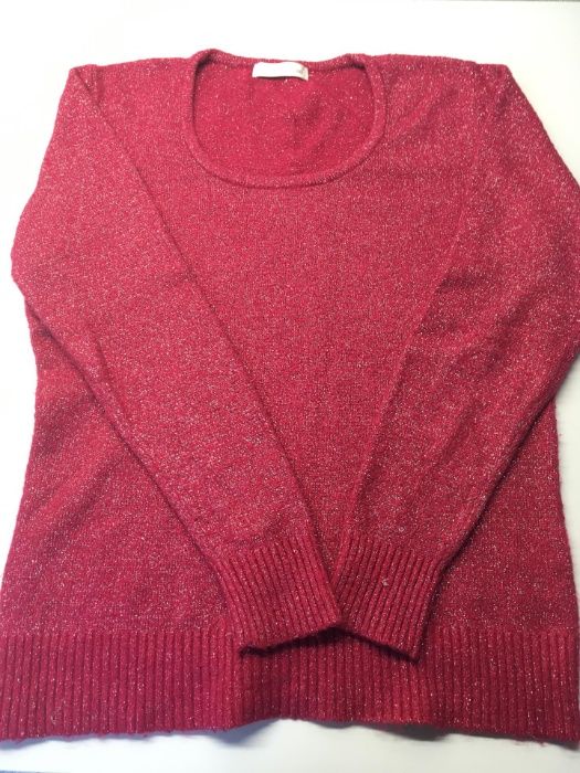 Camisola Vermelha com Brilhantes