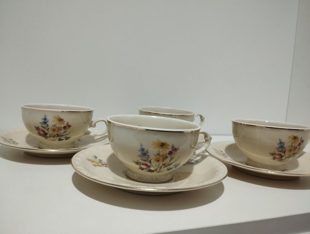 Zestaw filiżanek do herbaty porcelana Deutschland
