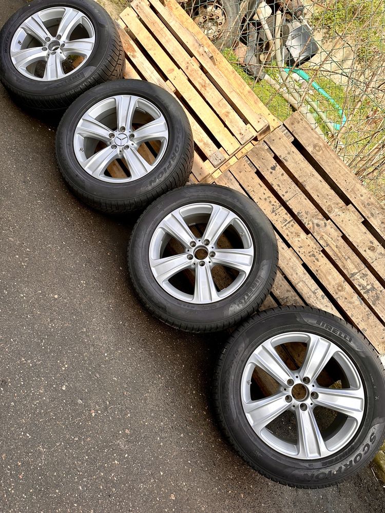 Mercedes GLC 18 cali ori 5x112 ET38 Pirelli bieżnik 6,0 mm