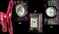 Relógios antigos:de parede, de mesa e Swatch