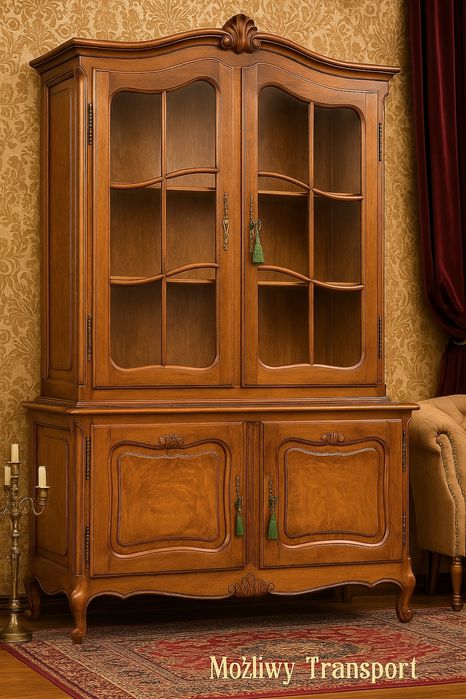 Witryna Ludwikowska Serwantka Stylowa