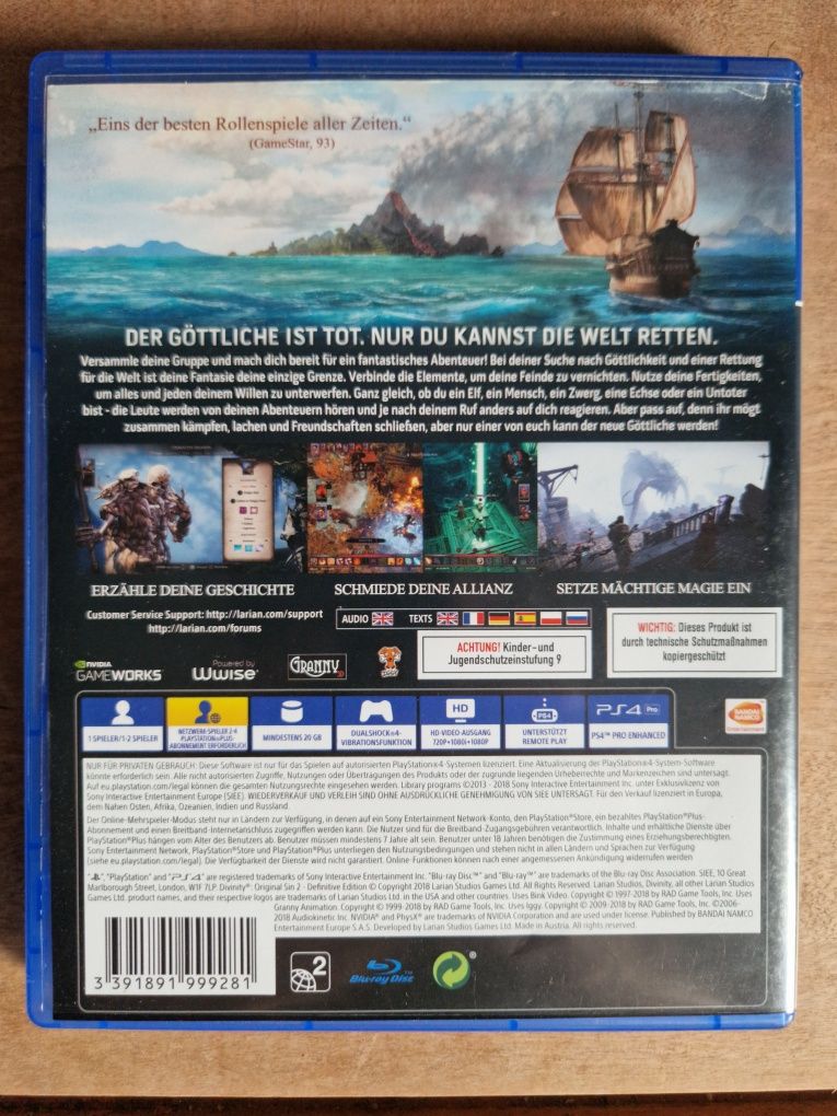Divinity II orginal sin definitive edition napisy pl