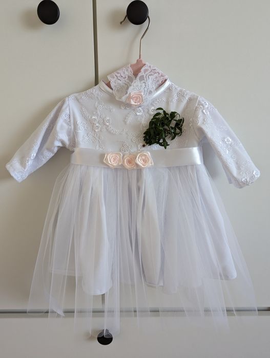 Sukienka do chrztu 62-68