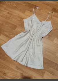 Натуральна шовкова нічна сорочка шелковая ночнушка пеньюар шёлковый ко