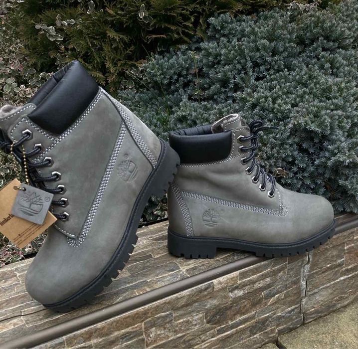 Timberland теплі натуральна овчина цегейка шкіряні жіночі черевики 37р
