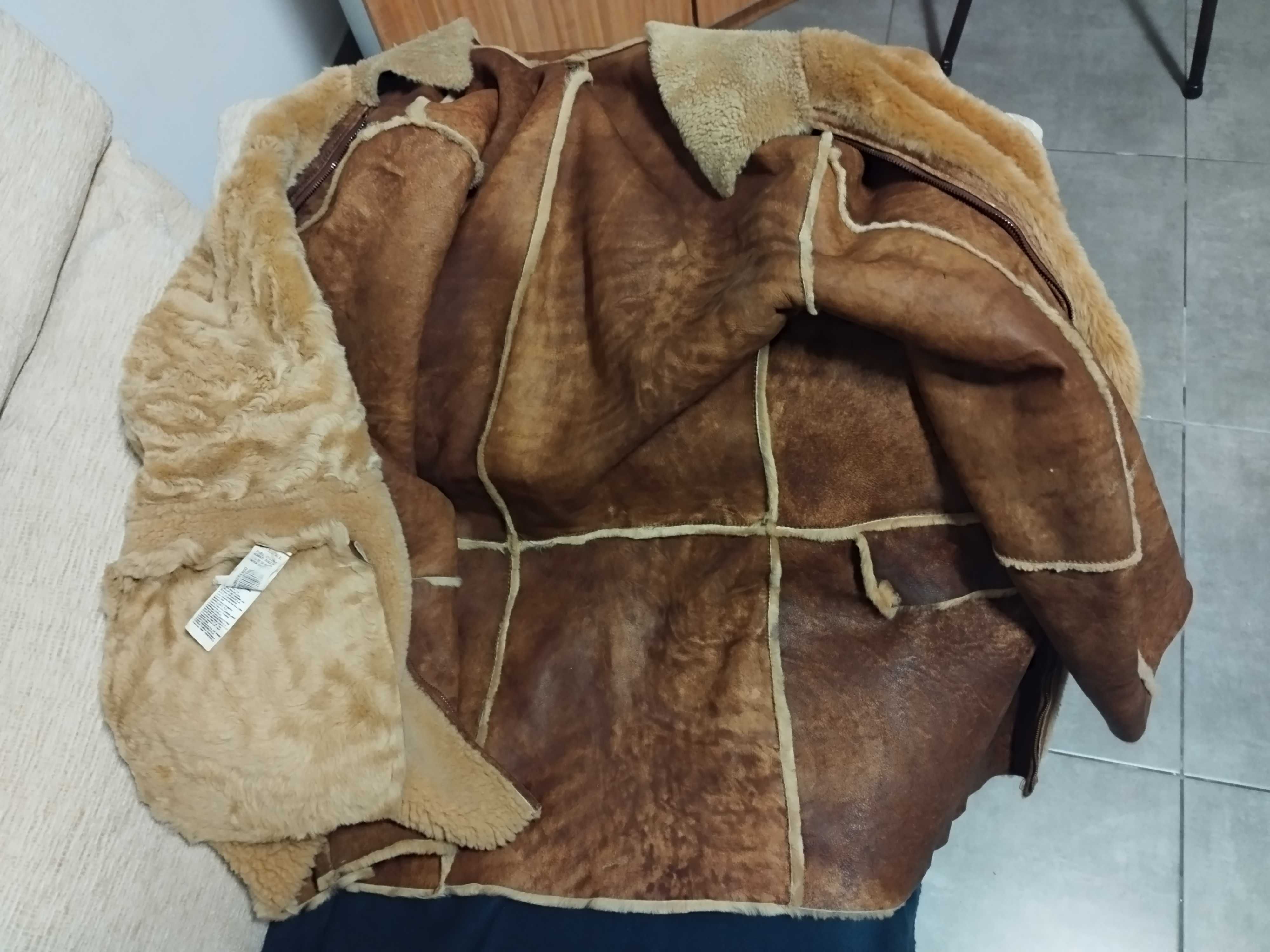 Casaco de pele de carneiro Zara