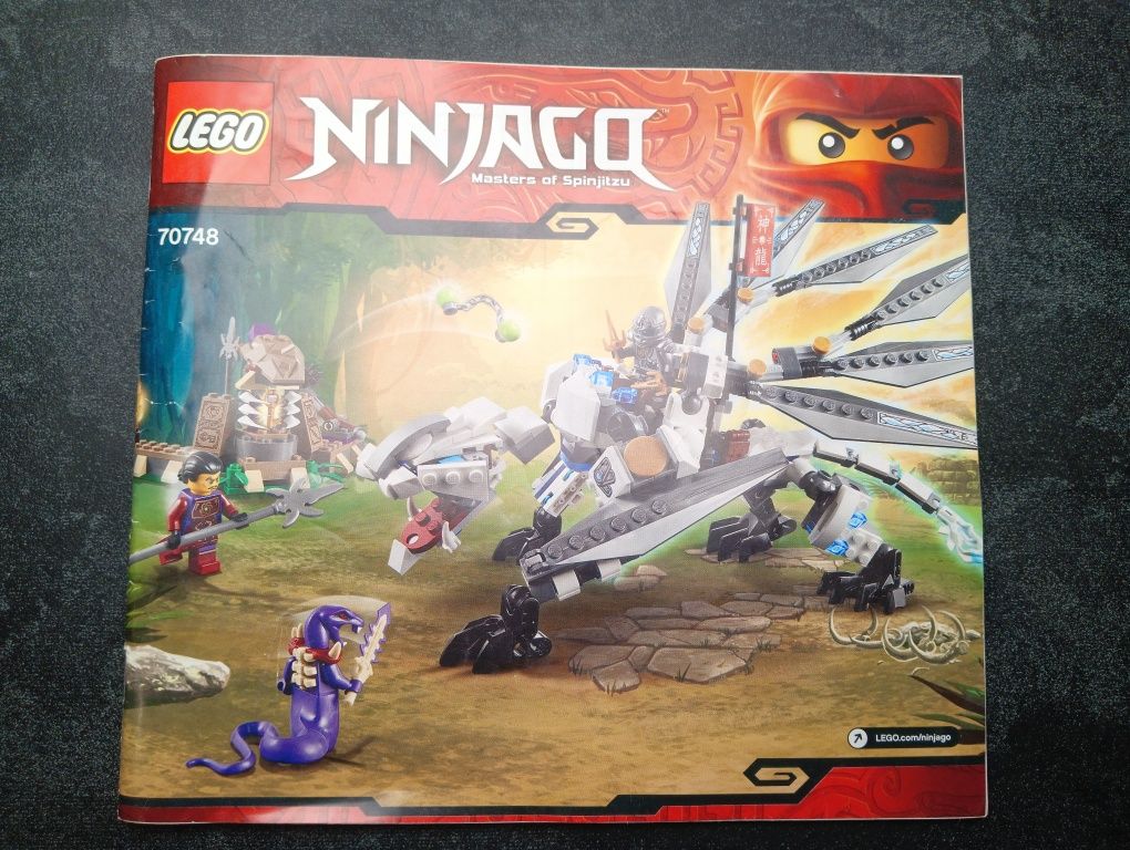 LEGO Ninjago zestaw 70748 "Tytanowy smok"